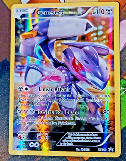 Genesect XY119 Black Star Promo 2016 Full Art Holo Rare Pokemon Card TCG MP - Image 1