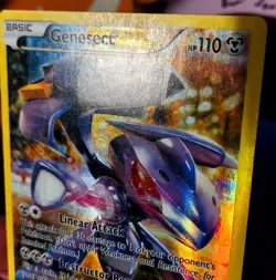 Genesect XY119 Black Star Promo 2016 Full Art Holo Rare Pokemon Card TCG MP - Image 2