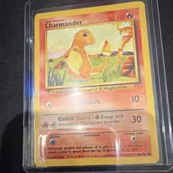 Pokemon TCG Base Set Charmander 46/102 1999 Wizards of the Coast Card - Image 3