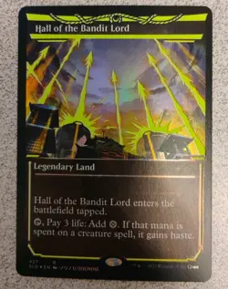 Hall of the Bandit Lord (Neon Yellow) Secret Lair Drop Foil - Image 1