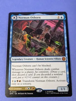 MTG: Marvel's Spider-Man: Norman Osborn / Green Goblin #0039 Mythic - NM - Image 1