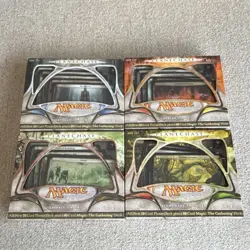 Magic: The Gathering Planechase Sealed Box 4 Starter Decks 2009 - Image 1