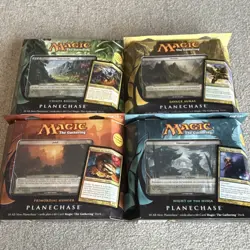 Wizards of the Coast Magic: The Gathering Planechase 2012 Sealed Box 4 Decks - Image 1