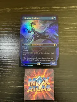 MTG - High Fae Trickster (Borderless) FOIL - 307 - NM - Gorgeous! - Image 1