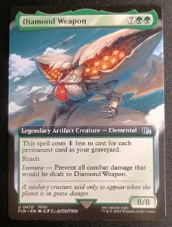 MTG Final Fantasy - Diamond Weapon - Extended Art - Image 1