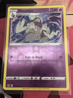 Pokemon TCG Crown Zenith Dusclops Reverse Holofoil 063/159 NM - Image 1