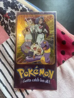 2000 topps pokemon tv animation series 2 jumbo team rocket - Image 1