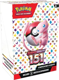 Pokemon 151 Bundle Confezione 6 Buste ITA Sealed - Image 1