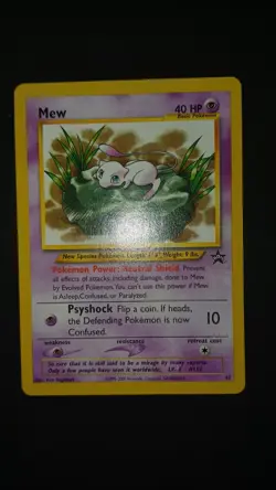POKEMON MEW WBSP PROMO n° 47 ENG NM NO SHINING GOLD STAR CHARIZARD - Image 1