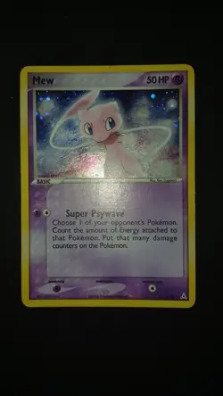 POKEMON MEW HOLO EX HOLON PHANTOMS 111/110 ENG PL NO SHINING GOLDSTAR CHARIZARD - Image 1