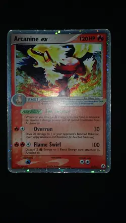 POKEMON ARCANINE EX LEGEND MAKER 83/92 ENG LP NO SHINING GOLD STAR CHARIZARD - Image 1