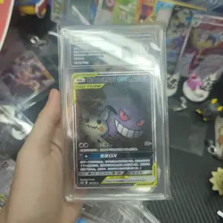 PCG10 PTCG Pokemon Sun&Moon Gengar&Mimikyu GX SR CSM2bC-163 Chinese - Image 1