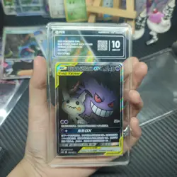 PCG10 PTCG Pokemon Sun&Moon Gengar&Mimikyu GX SR CSM2bC-163 Chinese - Image 4