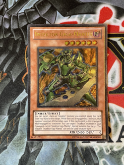 INZEKTOR GIGA-MANTIS ORCS-EN021 ULTIMATE NM Yugioh - Image 1
