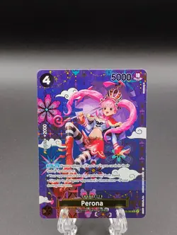 Perona OP14 SP OP06-093 The Azure Sea's Seven Foil Special Rare One Piece TCG - Image 2