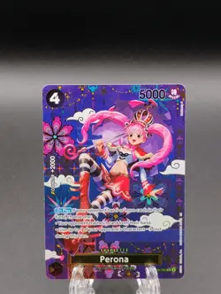 Perona OP14 SP OP06-093 The Azure Sea's Seven Foil Special Rare One Piece TCG - Image 3