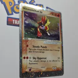 Pokemon Hitmonchan ex 98/109 Ruby and Sapphire Ultra Rare Holo 90 HP TCG Card - Image 2