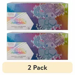 2X Pokemon Prismatic Evolutions Super Premium Collection Sealed Scarlet & Violet - Image 1