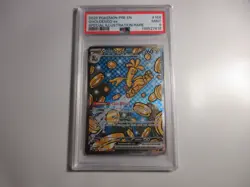 PSA 9 Gholdengo EX Special Illustration Rare Prismatic Evolutions Pokemon Card - Image 1