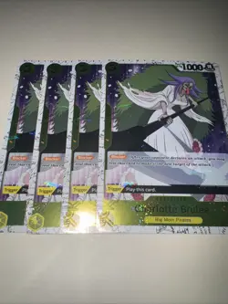 ST07-007 Charlotte Brulee X4 Playset PRB01 Jolly Roger One Piece Card Game - Image 4