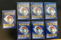 Charmander 46/102 Pokemon 1999 Unlimited Base Set Lot Of 7 Cards - Image 2