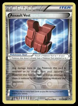 Pokemon Cards Assault Vest 133/162 Reverse Holo BREAKthrough XY NM - Image 1