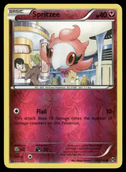 Pokemon Cards Spritzee 105/162 Reverse Holo BREAKthrough XY NM - Image 1