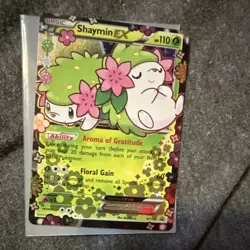 Pokemon TCG Shaymin EX XY148 Promo Holo 110 HP Basic Card - Image 1