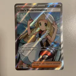 Pokemon TCG Lillie's Determination Card 169/132 Mega Evolution Ultra Rare NM - Image 1