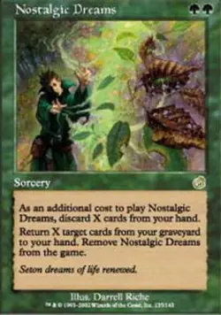 MTG Nostalgic Dreams, Torment, Heavily Played, English - Image 1