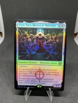Elesh Norn, Mother of Machines Phyrexia: All Will Be One Foil MTG 010 LP - Image 1