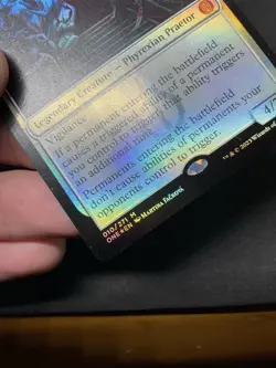 Elesh Norn, Mother of Machines Phyrexia: All Will Be One Foil MTG 010 LP - Image 5