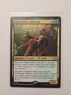 High Perfect Morcant - Lorwyn Eclipsed - NM - Rare - Legendary Creature - Image 1