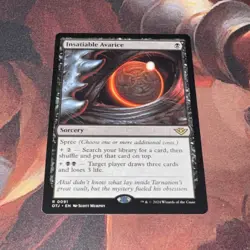 Insatiable Avarice X1 Mtg Outlaws Of Thunder Junction Nm - Image 1