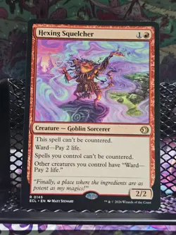 HEXING SQUELCHER mtg NM-M Lorwyn Eclipsed 1 Rare - Image 1