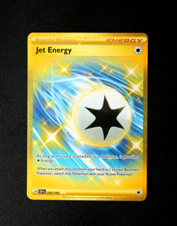 Pokemon Card TCG - Jet Energy 252/191 - Surging Sparks - Hyper Rare - NM ⭐ - Image 1