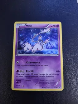 Pokemon TCG Mew XY192 Holo Black Star Promo Mythical Collection - Image 1