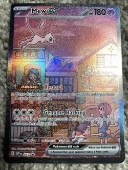 Pokemon TCG Mew EX Black Star Promo SVP053 NM+ Condition - Image 2