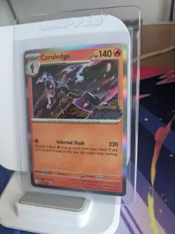 Ceruledge (Prerelease) 014 MEP Mega Evolution Black Star Promo Holo Pokemon TCG - Image 5
