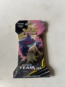 Pokemon TCG: Sun & Moon-Team Up Sleeved Booster Pack. - Image 1