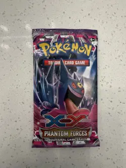 Pokemon TCG XY Phantom Forces Booster Pack Mega Gengar Artwork Factory Sealed - Image 1