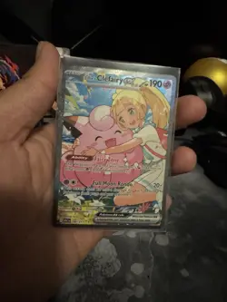 Pokemon TCG Lillie's Clefairy ex 184/159 Ascended heroes Full Art Holo Rare - Image 1