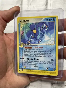 GOLDUCK 17/100 EX Sandstorm Regular Unlimited Vintage Pokemon TCG NM Near Mint - Image 2