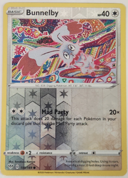 Pokemon - Bunnelby - Darkness Ablaze - 150/189 - Reverse Holo - NM/M 820650813443 - Image 1