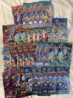 MASSIVE BRAND NEW UNOPENED MIXED VARIANTS OF POKEMON TCG 35 PACKS ONE PRICE🔥 - Image 1