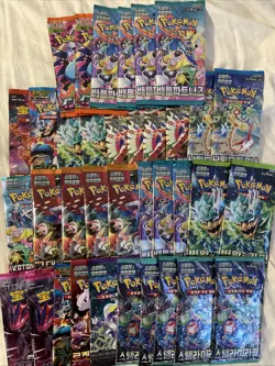 MASSIVE BRAND NEW UNOPENED MIXED VARIANTS OF POKEMON TCG 35 PACKS ONE PRICE🔥 - Image 3