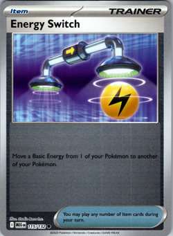 Energy Switch Reverse Holo 115/132 ME01: Mega Evolution Common - NM - Image 1