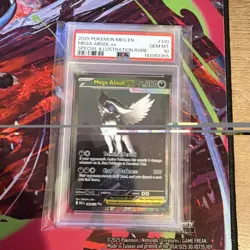 Pokemon 2025 Megas Evolution Illustration Rare #180 Mega Absol PSA 10 - Image 1