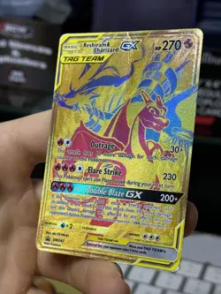 Reshiram & Charizard GX SM247 Black Star Promo 2021 Tag Team Pokemon Card TCG - Image 4