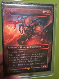 Ifrit - Fury (Rainbow Foil) Secret Lair Drop Foil - Image 1